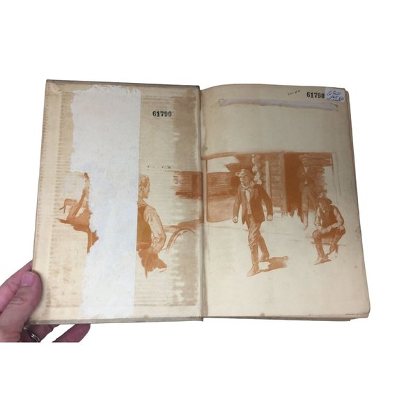 West of the Pecos by Zane Grey Hardcover Book - Picture 6 of 16